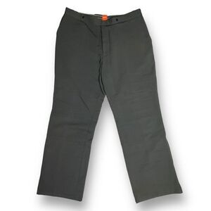 🔥 HUGO BOSS Men’s Brown Flare Pants Size 34 Cotton Blend Retro Vibe